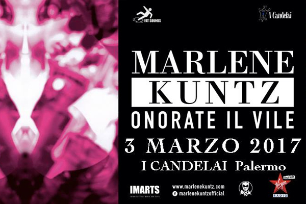 Marlene Kuntz in Concerto a Palermo ai Candelai