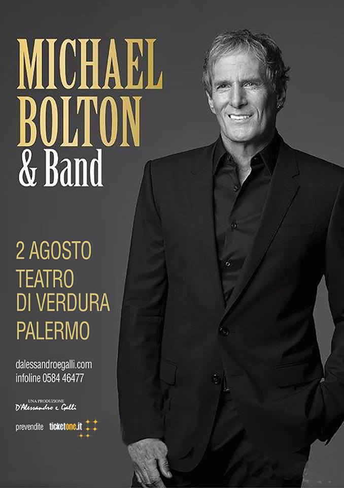 Michael Bolton in concerto a Palermo