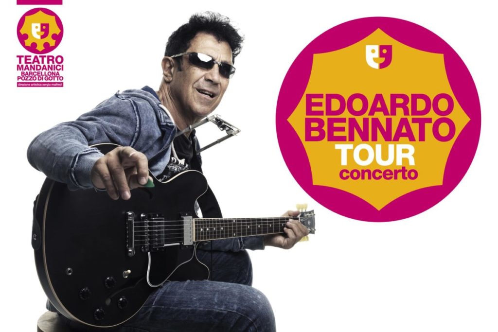 Edoardo Bennato in concerto al Teatro Mandanici