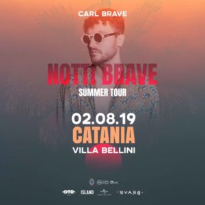 Carl Brave | 2 agosto Catania Villa Bellini