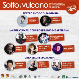 Festival “Sotto il vulcano 2020” (Il Programma)